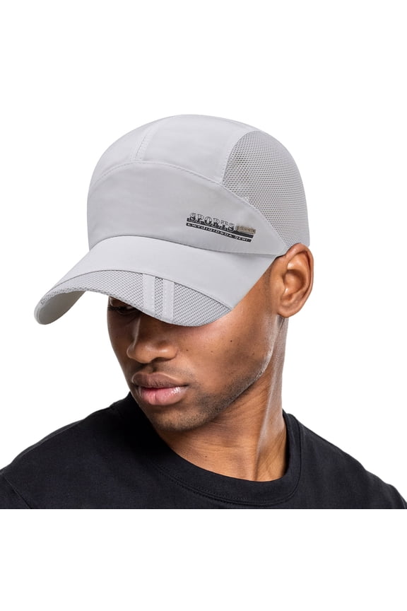 Sun Hats Beach Hats Summer Baseball Cap Quick Drying Mesh Back Sun Visor Sports Cap Riding Running Fishing Outdoor Wide Brim Hats Hats for Women White One Size