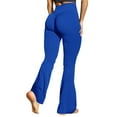 thumbnail image 1 of Tittly Sweatpants Women Yoga Pants Women's Yoga Sweatpants High Waisted Athletic Flare Leggings Pants Ladies Stretchy Solid Color Bell Bottoms Leggings for Women Tights for Women Blue XL, 1 of 9