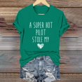 thumbnail image 1 of Tittly T Shirts for Women Graphic Tees Womens Fashion Workout T Shirts Athletic Plus Size Tops Summer Trendy Clothes Short Sleeve Spring Tee Tshirts Shirts Spring Tops for Women Green 3XL, 1 of 5