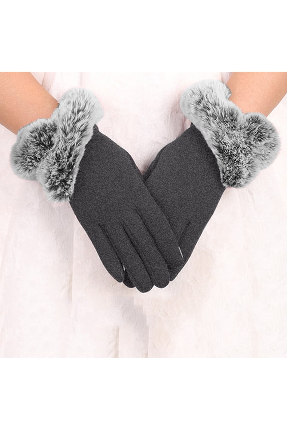 Winter Gloves Grip Socks Gloves Women Knit For Cold For Driving Touchscreen Weather Winter Cable Warm Thermal Cuff Elastic Gloves Texting Gloves Motorcycle Gloves Hats for Men Grey One Size