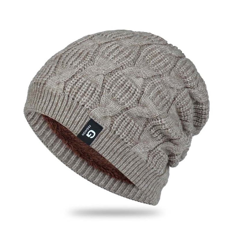 Tittly Winter Hats Beanie Hat Warm Chunky Cable Knit Hats 