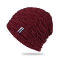 thumbnail image 1 of Tittly Winter Hats Beanie Men Hat Warm Chunky Cable Knit Hats Soft Thick Cute Knitted Cap For Cold Weather Ski Cap Skull Caps Hats for Women Red One Size, 1 of 5