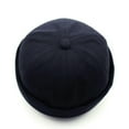 thumbnail image 1 of Tittly Winter Hats Beanie Men Mechanic Cap Color Women Brimless Casual Solid Sailor Hat Baseball Caps Skull Caps Hats for Women Black One Size, 1 of 6