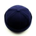 thumbnail image 1 of Tittly Winter Hats Beanie Men Mechanic Cap Color Women Brimless Casual Solid Sailor Hat Baseball Caps Skull Caps Hats for Women Blue One Size, 1 of 4