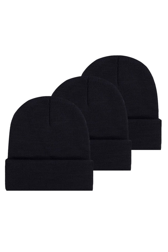 Winter Hats Beanie Unisex Beanie Winter Knitted Cuffed Soft Warm Hat For Men/Women Ski Watch Cap Skull Caps Hats for Women D One Size