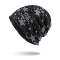 thumbnail image 1 of Tittly Winter Hats Beanie Winter Wool Baggy Caps Ski Camouflage Hat Warm Crochet Men Women Baseball Caps Skull Caps Hats for Women Black One Size, 1 of 7