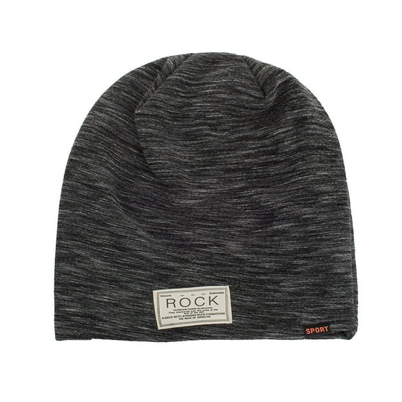 Tittly Winter Hats Beanie Women Knit Hat Winter Wool Crochet Ski Weave Baggy Men Caps Warm Baseball Caps Skull Caps Hats for Women Black One Size