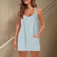 thumbnail image 1 of Tittly Women's Camisole Tank Top spaghetti strap tank top tight tank tops cotton spaghetti strap tank top spaghetti strap workout top Sleeveless Strap Jumpsuit For Women Green, 1 of 5