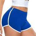 thumbnail image 1 of Tittly Womens Shorts Running Shorts Sport Shorts For Women Sport Booty Shorts Casual Summer Athletic Shorts Breathable Gym Workout Shorts High Waisted Shorts Workout Shorts Women Blue L, 1 of 5