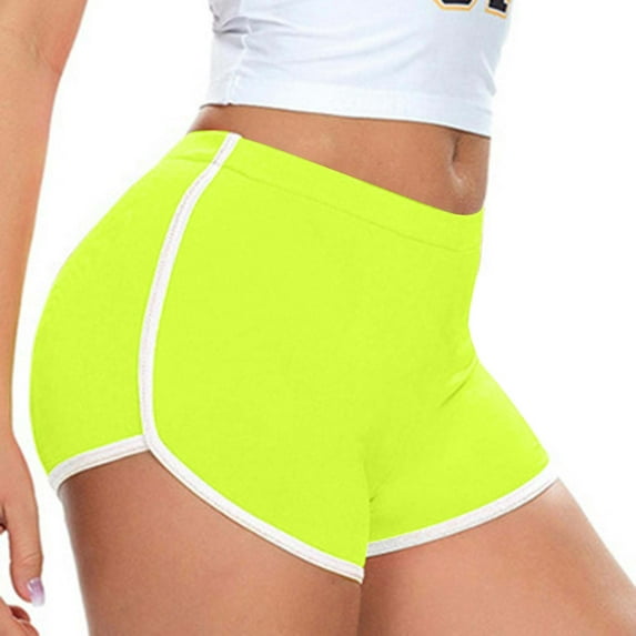 Tittly Womens Shorts Running Shorts Sport Shorts For Women Sport Booty Shorts Casual Summer Athletic Shorts Breathable Gym Workout Shorts High Waisted Shorts Workout Shorts Women Green S