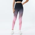 thumbnail image 1 of Tittly Yoga Pants Leggings for Women Women's New Hanging Dye Hollow Yoga High Waist Fitness Slim Fit Peach Hip Leggings Tights for Women Workout Leggings for Women Pink M, 1 of 9