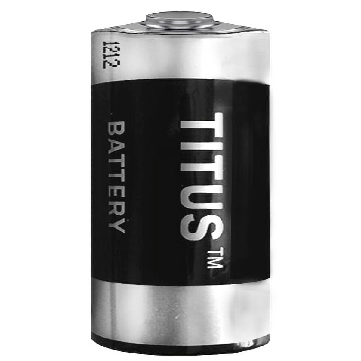 Titus 1/2 AA Size 3.6V ER14250 Lithium Battery 10 Pack + Free Shipping!