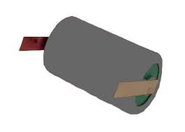 Titus D Size 3.6V ER34615T Lithium Battery With Solder Tabs - 8 Pack + Free Shipping!