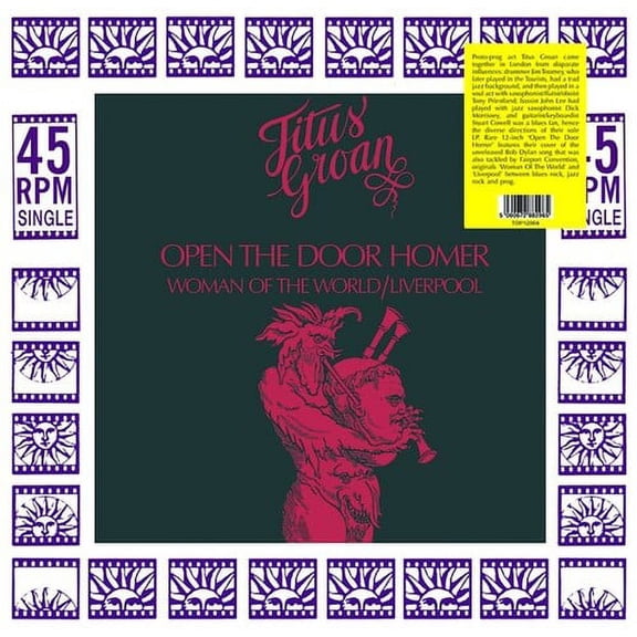 Titus Groan - Open The Door Homer - Music & Performance - Vinyl