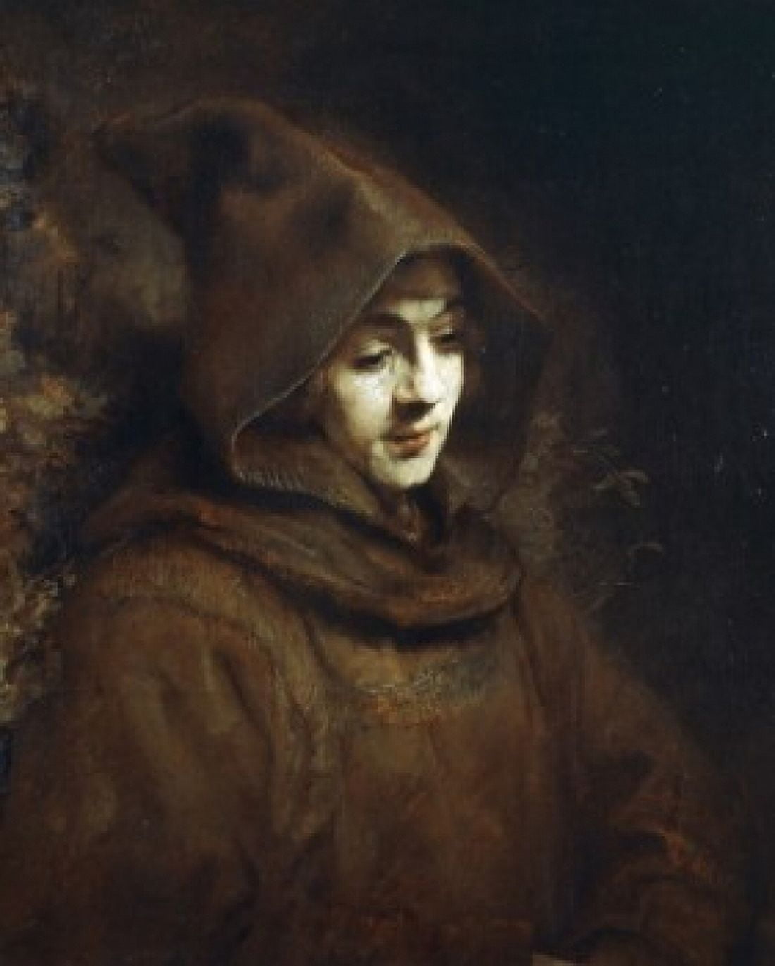 Titus as a Monk 1660 Rembrandt Harmensz van Rijn (1606-1669 Dutch) Oil on canvas Rijksmuseum Amsterdam Netherlands Canvas Art - Rembrandt Harmensz van Rijn (18 x 24)