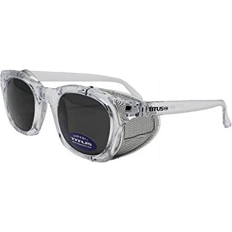 Titus Retro Style Safety Glasses with Side Shield