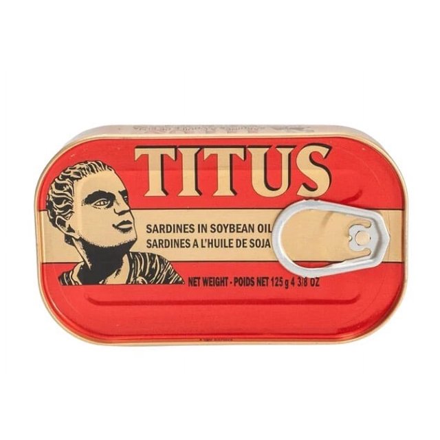 Titus Sardines in Soybean Oil 5 Pack