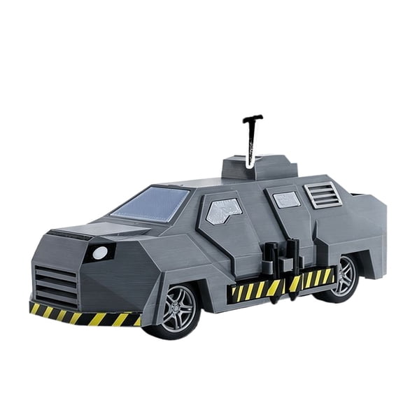 Titus Storm Interceptor Vehicle Collectible Model Series, Rolling Wheels & Deployable Stabilizers, Multiple Styles Available, Desktop Display Replica for Storm Chaser Fans