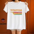 thumbnail image 1 of Titusville Florida Retro City Gift Tourist Travel Tee Unisex T-Shirt up to 5XL, 1 of 2