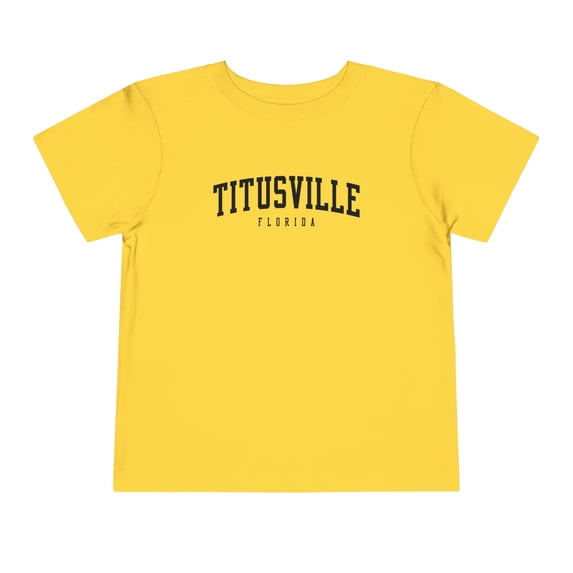 Titusville Florida Toddler Shirt Gifts Boy Girl Size 2T-5T