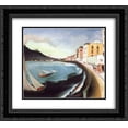 thumbnail image 1 of Tivadar Kosztka Csontvary 2x Matted 22x20 Black Ornate Framed Art Print 'Castellamare di Stabia', 1 of 2
