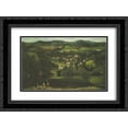 thumbnail image 1 of Tivadar Kosztka Csontvary 2x Matted 24x18 Black Ornate Framed Art Print 'View of Selemecbanya', 1 of 2