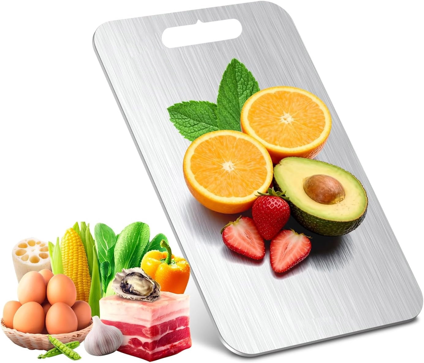 Pur Titanium Yaneagoiled Titanium Cutting Board 12