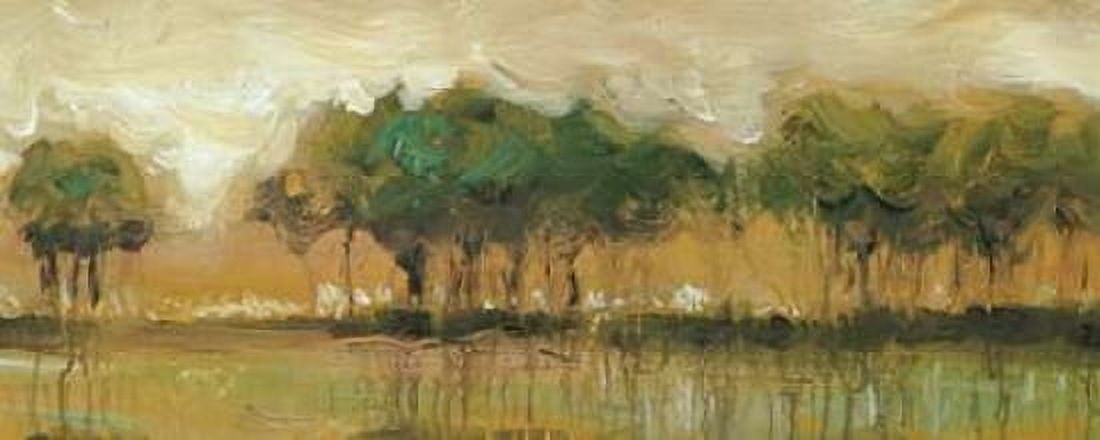 Tiverton Panel II Canvas Art - Jack Roth (24X48)