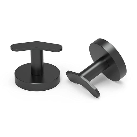 Tivkeber Heavy Duty Magnetic Hooks 140LBS, V-Shaped Neodymium Magnets for Hanging Utensils, Grills, Keys & Coats - Home Kitchen Refrigerator