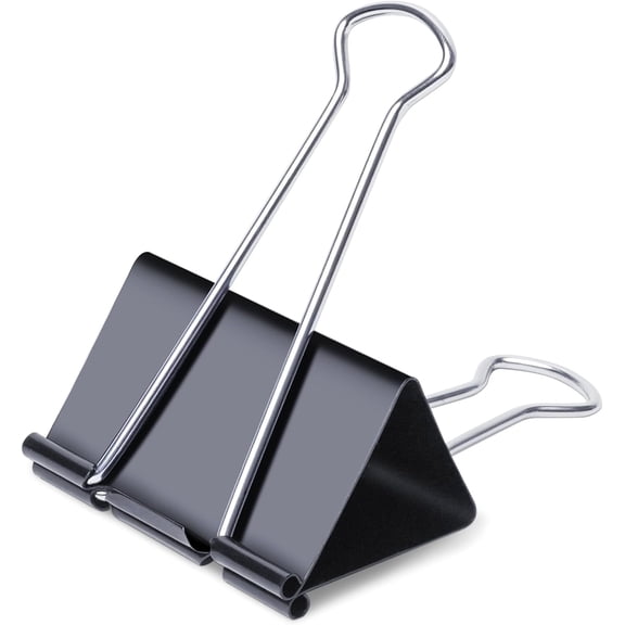 Tivkeber Jumbo Binder Clips 3" (18 Pcs), Extra Large Giant for Office & Home