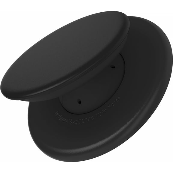 Tivkeber Magnetic Phone Grip for MagSafe, Soft Silicone Finger Holder for iPhone 17/16/15/14/13, Comfortable One-Touch Holding, Black