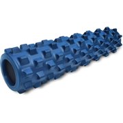 Tivkeber RumbleRoller Original Textured Foam Roller - Deep Tissue Self Myofascial Release Massage Therapy
