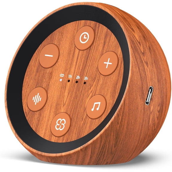 Tivkeber White Noise Machine, 32 Soothing Sounds & 36 Volume Levels, Sleep Sound Machine for Baby, Kids, Adults, Office Privacy, Noise Cancelling Timer
