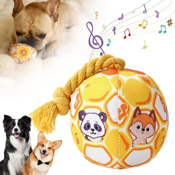 Tivok Interactive Dog Toy 2024 Teething Chew Toys Rolling Dog Upgrade Smart Cat Toy Water Toy For Dog Puppies For Bored Indoor Cats Dogs