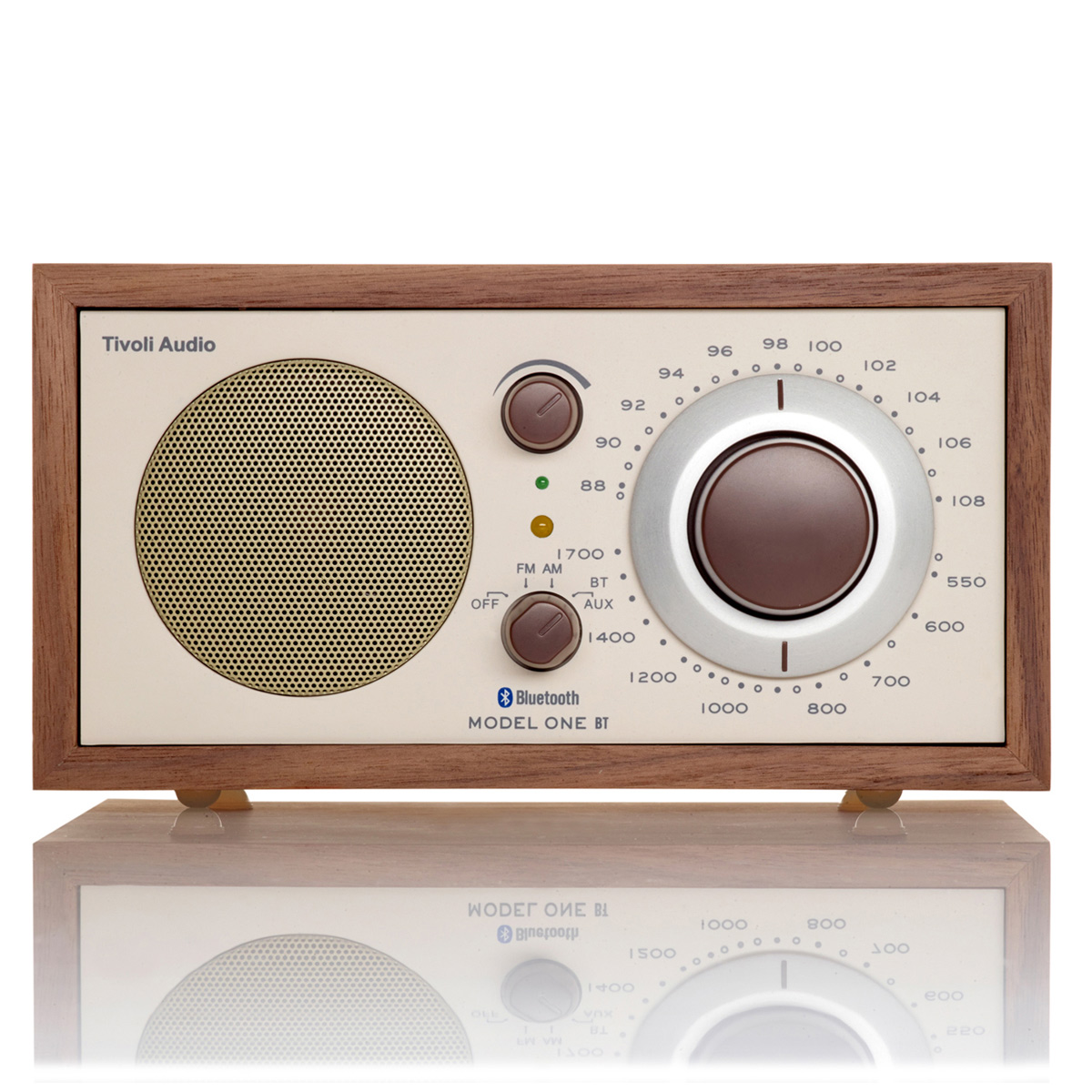 Tivoli Audio Model One Bluetooth AM/FM Radio & Speaker (Walnut/Beige) - image 1 of 10