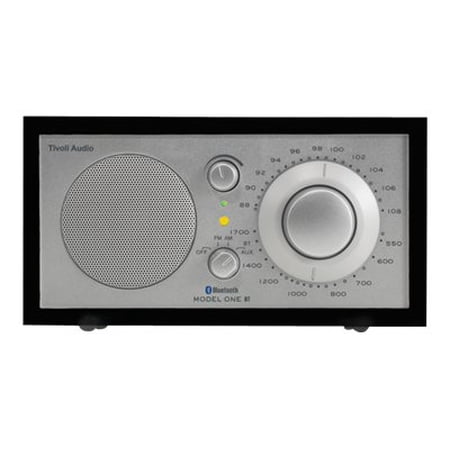 Tivoli Audio M1BTSLB Model One BT Bluetooth AM/FM Radio (Black Ash/Silver)