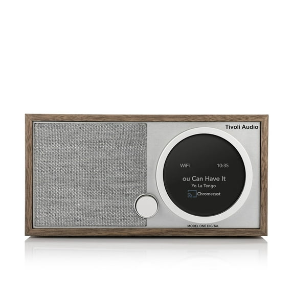 Tivoli Audio Model One Digital Generation 2 Wi-Fi/FM/Bluetooth Table Top Radio (Walnut/Grey)