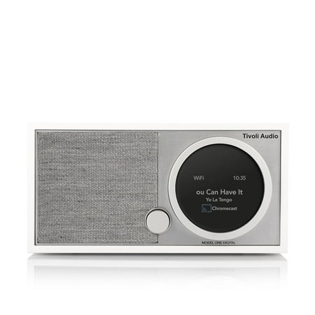 Tivoli Audio Model One Digital Generation 2 Wi-Fi/FM/Bluetooth Table Top Radio (White/Grey)