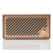 Tivoli Audio Model Two Digital Bluetooth Speaker with Built-In Airplay2, Chromecast, and Wi-Fi Walnut/Gold