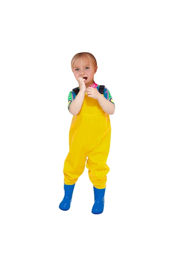 2025 Rompers Girls Kids Chest Waders Youth Fishing Waders for Toddler Children Water Proof with Boots Jumpsuits for Girl 12-13 Y