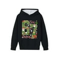 thumbnail image 1 of Tiweut 67 Christmas 6 7 Hoodies for Kids, Christmas Jumper Boys and Girls, Santa Says Six Seven Sweatshirt,Black,3-4 Y, 1 of 4