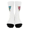 thumbnail image 1 of Tiweut 67 Socks Meme 6 7 Basketball Socks Funny Six Seven Design Novelty Socks,White,One Size, 1 of 7