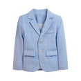 thumbnail image 1 of Tiweut Boys Casual Blouses Solid Color 2025 Long Sleeve Lapel Children's Fall Suit Regular Boy Coat I,18-24 M, 1 of 2