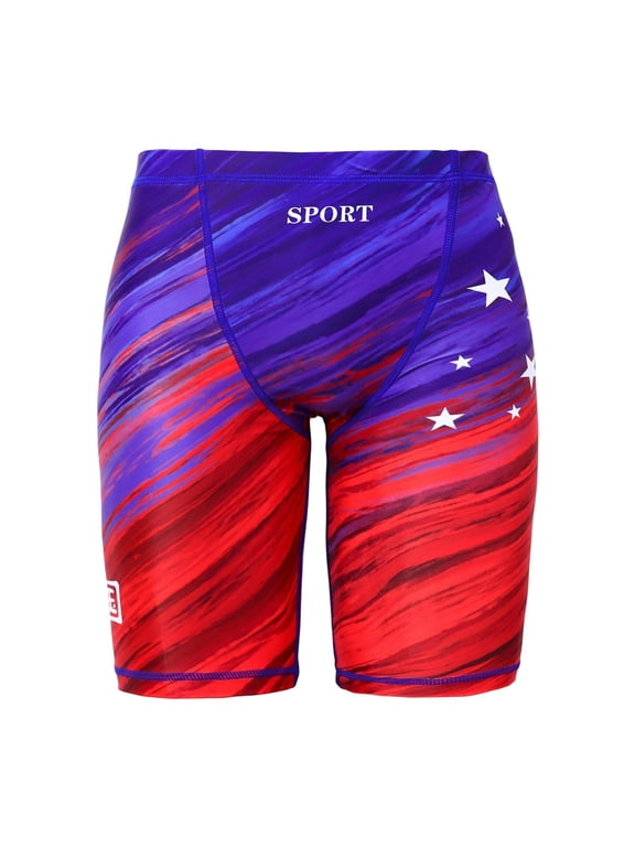 Boys' Jammer Swimsuit with Drawstring Swimwear for Kids Endurance Boys Youth Swim Shorts Kids Swimsuit,Purple
