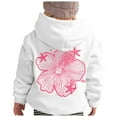 thumbnail image 1 of Tiweut Casual Hoodies Girls Long Sleeve Hooded Soft Sweatshirt Graphic Hoody Kids Cute Pullovers Top Clothes for Children Regular Tops 6-7 Y, 1 of 9