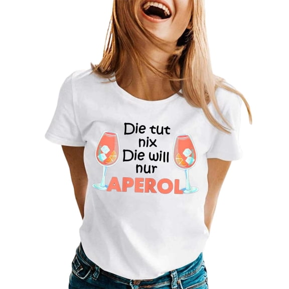 Tiweut Casual T Shirts for Womens My Son In Law Is My Favorite Child Short Sleeve Loose Pullover Tees,White