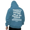thumbnail image 1 of Tiweut Christian Jesus Saves Hoodies for Men Inspirational Religious Faith Sweatshirts Vintage Bible Verse Graphic Pullovers,A-Blue,Blue, 1 of 4