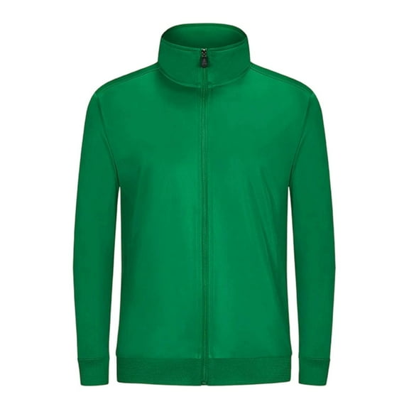 Tiweut Girls Casual Jackets Boys Fleece Jacket Stand Collar Full Zip Up Lightweight Athletic Outerwear Kids Comfortable Sports Coat Regular Tops 6-7 Y