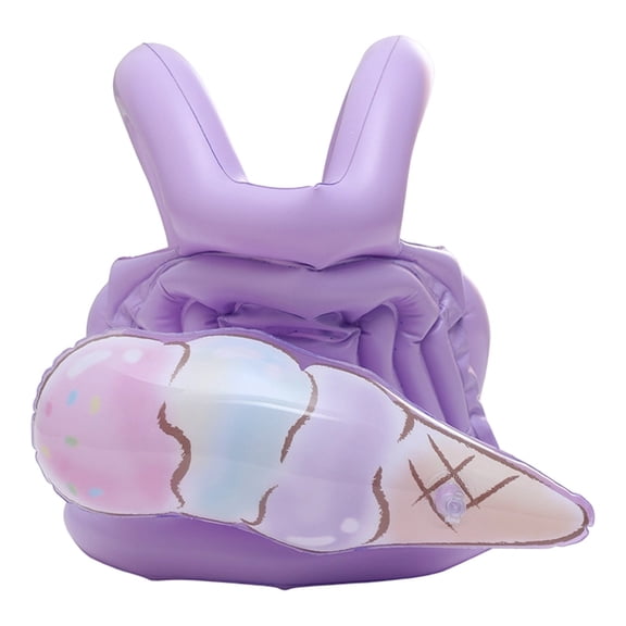 Tiweut Kids Swim Vest, Float Jacket Swimming Aid, Snorkel Buckle Buoyancy Design Secure for Pool Beach,Purple