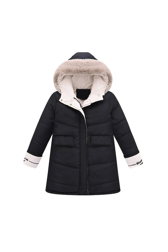 Leisure Jackets Girls Toddler Boy Girl Jackets Camo Print Winter Coat Long Sleeve Round Neck Zipper Thicken Windproof Warm Outwear Blouses 11-12 Y